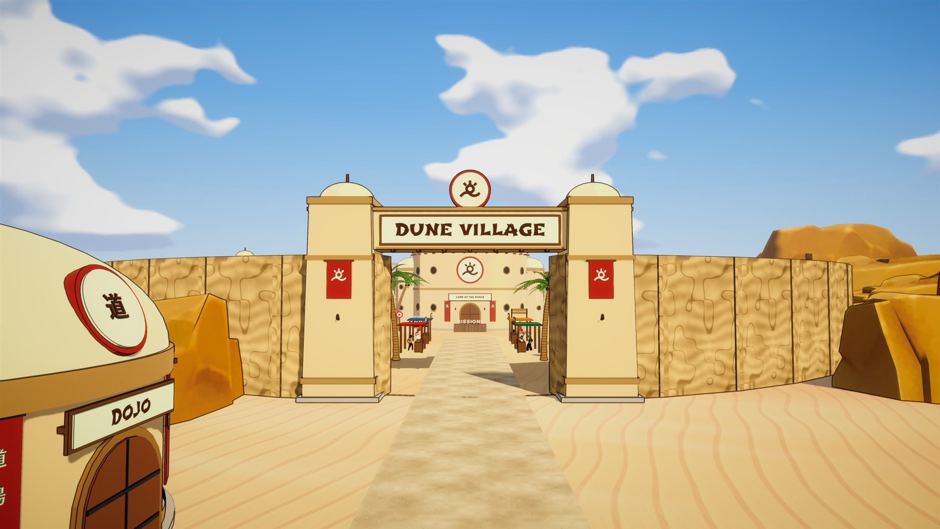 Dune village